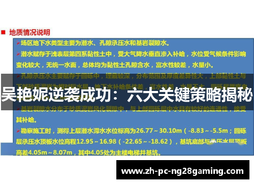 吴艳妮逆袭成功：六大关键策略揭秘
